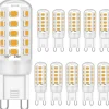 LAMPADINA FARETTO 3.5W LED 40 SMD 2835 ATTACCO G9 LUCE BIANCA FREDDA CALDA 220V