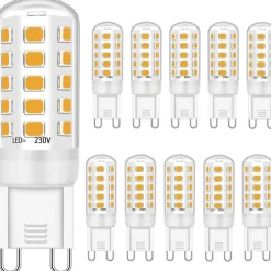 LAMPADINA FARETTO 3.5W LED 40 SMD 2835 ATTACCO G9 LUCE BIANCA FREDDA CALDA 220V
