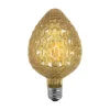 LAMPADINA FILAMENTO A OVALE AMBRA E27 4W STILE VINTAGE RETRO LUCE DECORATI OV-OC