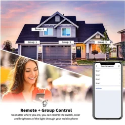 LAMPADINA INTELLIGENTE A60 10W LED RGB CCT DIMMERABILE WIFI E27 APP ALEXA GOOGLE