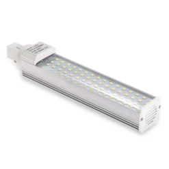 Lampadina Lampada Faretto G24 PL 15W 220V 60 Led Luce Bianco Freddo Caldo