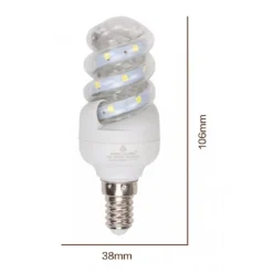 LAMPADINA LED 7 W E14 665LM SPIRALE LUCE CALDA 3000K NATURALE 4000K FREDDA 6500K