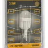 LAMPADINA LED 3.5 WATT ATTACCO G9 COMPATTA LUCE BIANCA CALDA FREDDA NATURALE