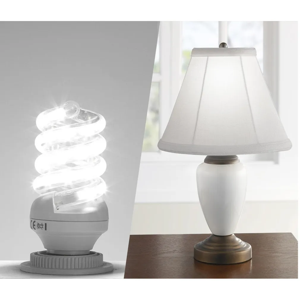 LAMPADINA LED 11 WATT E14 1045 LUMEN SPIRALE VORTICE LUCE NATURALE 4000K 91955