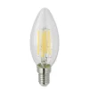 LAMPADINA LED A FILAMENTO E14 4W CANDELA LUCE NATURALE FREDDA CALDA 440LM C35T