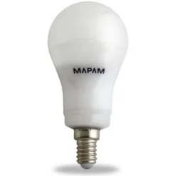 LAMPADINA LED ATTACCO E14 BULBO A55 7 WATT LUCE CALDA 3000K ALTA QUALITÀ 00074