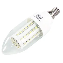 LAMPADINA LED CON 60SMD E14 9W LUNGA DURATA - LUCE CALDA E FREDDA SILURO