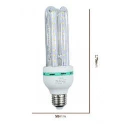 LAMPADINA LED E27 16 W 4U JN31 MAIS TUBOLARE TUBO LINEARE LUCE CALDA 3000K 87392