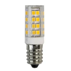 LAMPADINA LED E14 5 WATT 51 LED SMD LUCE 6500K 3000K 4000K 500 LUMEN 220V E14-01