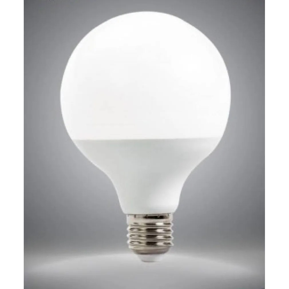 LAMPADINA LED E27 A GLOBO G95 18 W LUCE BIANCO CALDO FREDDO NATURALE G95-02