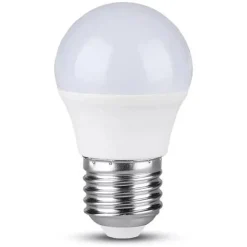LAMPADINA LED E27 BULBO GRANDE G45 4W LUCE CALDA LAMPADA ILLUMINAZIONE VTAC 1830