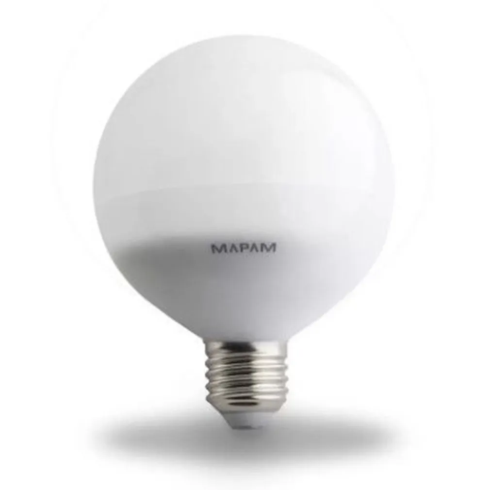LAMPADINA LED E27 GLOBO G120 20W ATTACCO GRANDE SFERA PALLA LUCE CALDA 3000K 00463