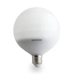 LAMPADINA LED E27 GLOBO G120 20W ATTACCO GRANDE SFERA PALLA LUCE CALDA 3000K 00463