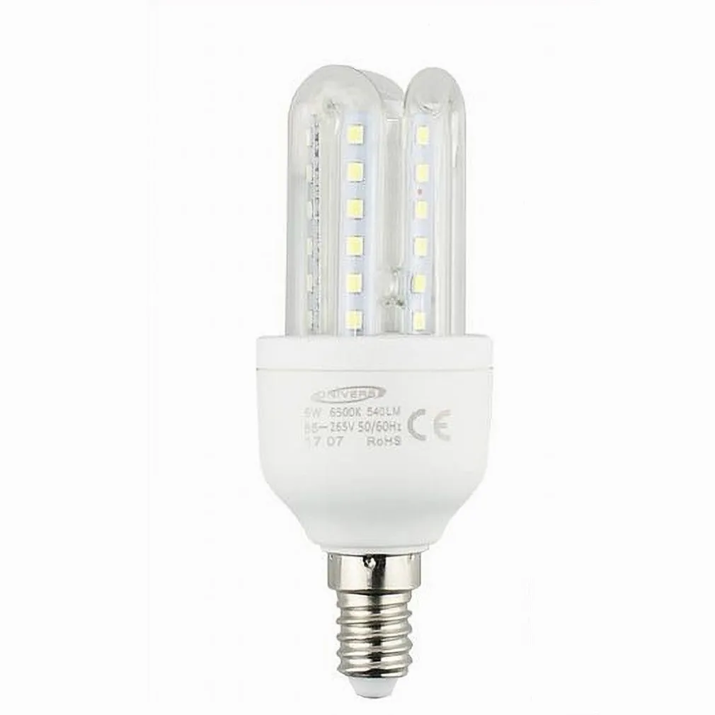 LAMPADINA LED E14 3U 6 WATT LUCE CALDA 3000K FREDDA 6500K NATURALE 4000K 3U-02