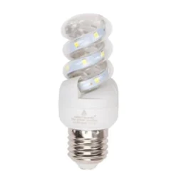 LAMPADINA LED E27 9W 885LM TORTIGLIONE VORTICE SPIRALE LUCE FREDDA NATURALE CALDA