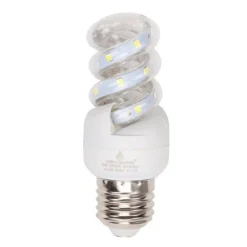 LAMPADINA LED E27 5W 475LM TORTIGLIONE VORTICE SPIRALE LUCE FREDDA NATURALE CALDA