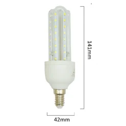 LAMPADINA LED E14 9W 3U JN11 LUCE TUBOLARE TUBO LINEARE LUCE NATURALE 4000K 855LM 87194