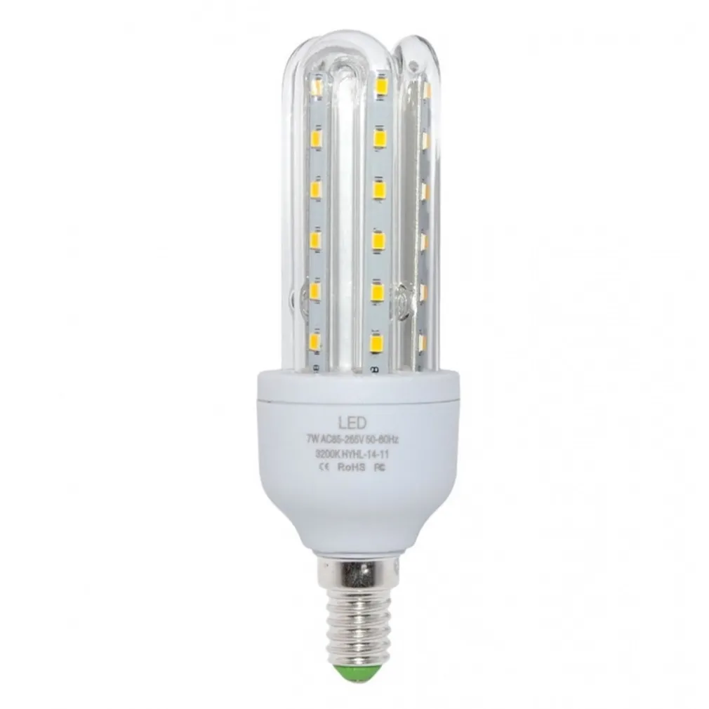 LAMPADINA LED E14 7W 3U JN09 LUCE TUBOLARE TUBO LINEARE LUCE FREDDA 6500K 665LM 87170