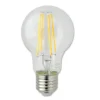LAMPADINA LED FILAMENTO 8 W E27 A60 SFERA LUCE 6500K 3000K 4000K 880LM A60-T8