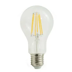 LAMPADINA LED FILAMENTO 8 W E27 A60 SFERA LUCE 6500K 3000K 4000K 880LM A60-T8