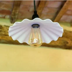 LAMPADINA LED FILAMENTO 8W ST64 E27 LUCE CALDA 2600K 880LMN VETRO AMBRATO T64-OC