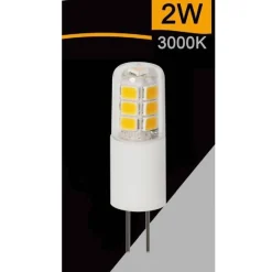 LAMPADINA LED G4 AC/DC 12V 2 WATT 250 LM LUCE 3000K 6500K 4000K SPARDC-G4-2W-002