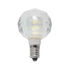 LAMPADINA LED GLOBO E14 VETRO CRISTALLO LAMPADA 6WATT LUCE CALDA FREDDA NATURALE