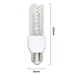 LAMPADINA LED JN22 ATTACCO E27 7W 3U LUCE CALDA 3000K TUBOLARE LINEARE 665LM 87309