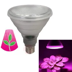 LAMPADINA LED LAMPADA 10W 5 LED PER COLTIVAZIONE PIANTE FIORI IDROPONICA E27