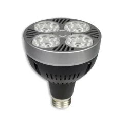 LAMPADINA LED PAR30 E27 35 W 24 LED FARETTO LUCE 3000K 4000K 6500K 3500LM P30-1