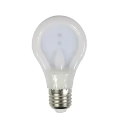 LAMPADINA LED SLIM PIATTA 12W E27 LUCE 6500K 3000K 4000K ILLUMINAZIONE CASA A90