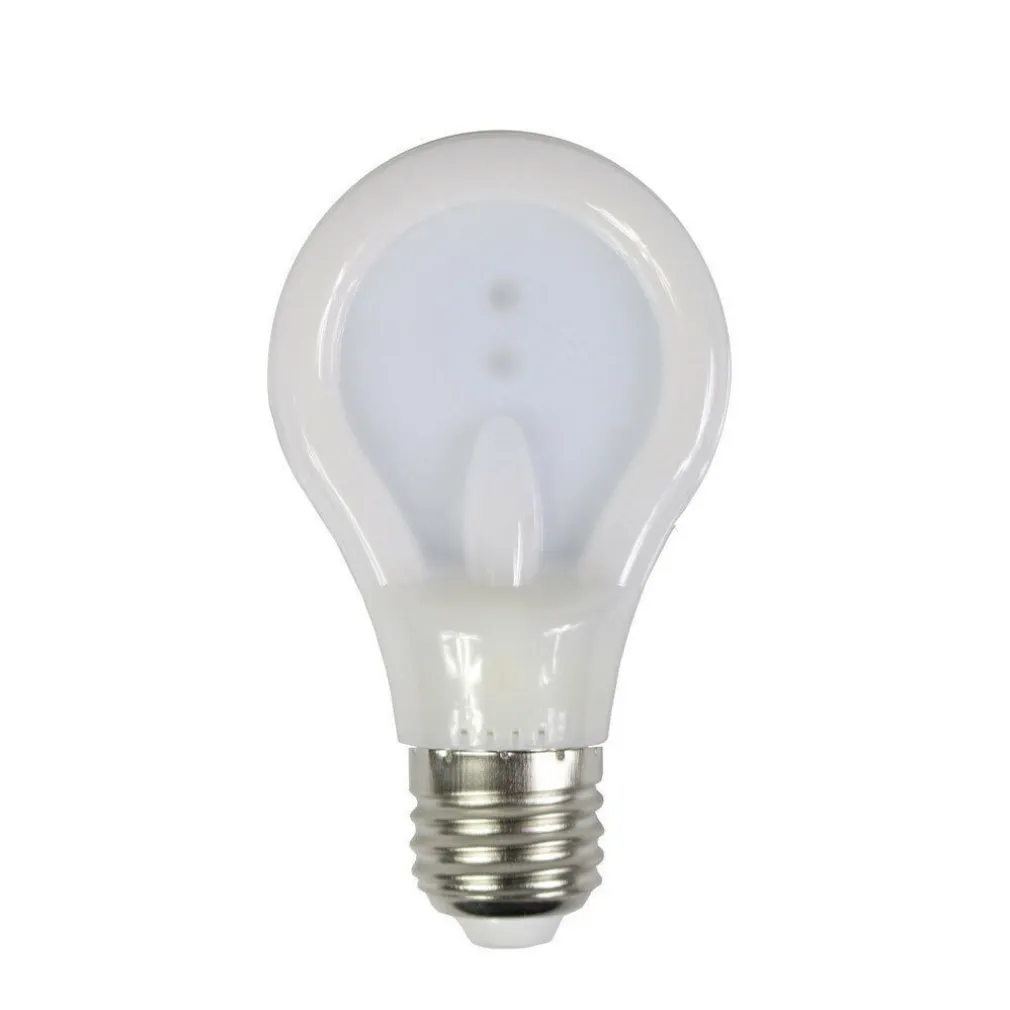 LAMPADINA LED SLIM PIATTA 12W E27 LUCE 6500K 3000K 4000K ILLUMINAZIONE CASA A90