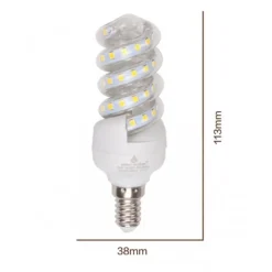 LAMPADINA LED 9W E14 855 LM SPIRALE LUCE CALDA 3000K NATURALE 4000K FREDDA 6500K