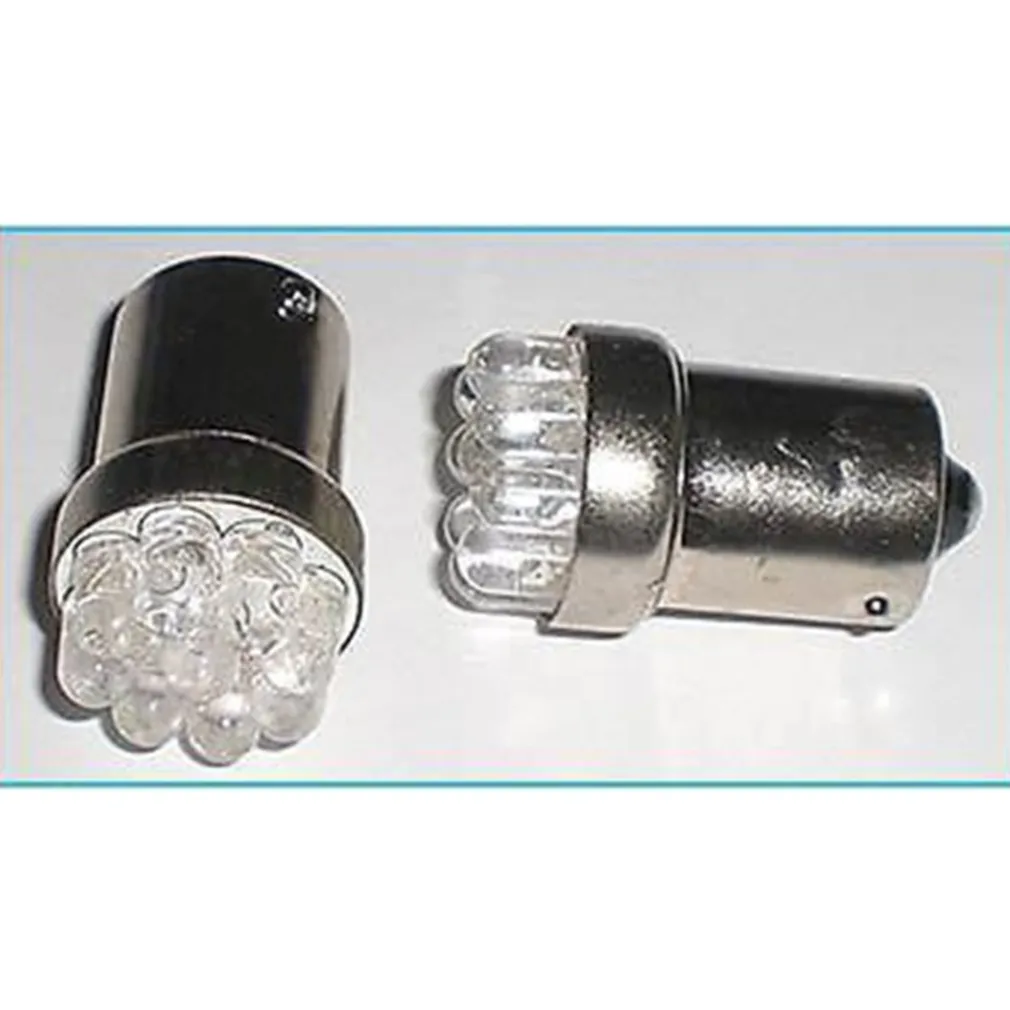 LAMPADINA LUCI AUTO 12V LED BIANCA BA15S P21W SEGNALAZIONE ACUSTICA RETROMARCIA