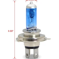 LAMPADINA PER AUTO LUCE NOTTURNA H4 LUCE FREDDA 12V 60/55W MAXTECH H4-BL001