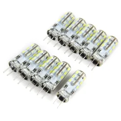 LAMPADINE A LED LAMPADE ATTACCO G4 SMD 3014 DC 12V SUPER LUMINOSE PER LAMPADARI