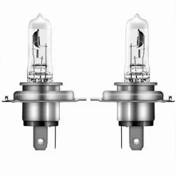 LAMPADINE ALOGENE PER AUTO H4 60/55 W 12V LUCE CALDA DI RICAMBIO MAXTECH H4-G001