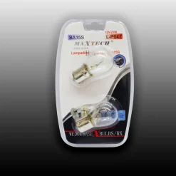 LAMPADINE AUTOMOBILE BA15S MAXTECH L-P047 12 V - 21 W LAMPADINE ULTRA LUMINOSE