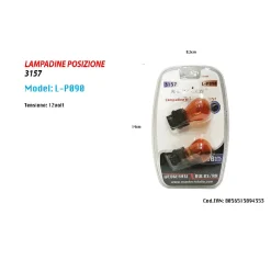 LAMPADINE DI POSIZIONE 3157 12 VOLT RICAMBI PER AUTO LAMPADINE ULTRA LUMINOSE