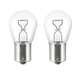 LAMPADINE DI POSIZIONE AUTO BA15S L-P107 12V 21WATT LUCE CALDA ALOGENA NO CANBUS