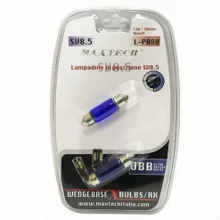 LAMPADINE DI POSIZIONE SV8.5 12V 36MM 5W MAXTECH L-P080 LAMPADINE ULTRA LUMINOSE