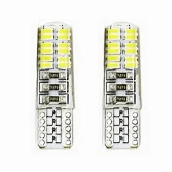 LAMPADINE DI POSIZIONE T10 CANBUS ULTRA LUMINOSE MAXTECH L-P038 12V/24LED 6000K