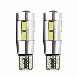LAMPADINE DI POSIZIONE T10 MAXTECH T-105630 12V 10LED ULTRA LUMINOSE CANBUS 6000K