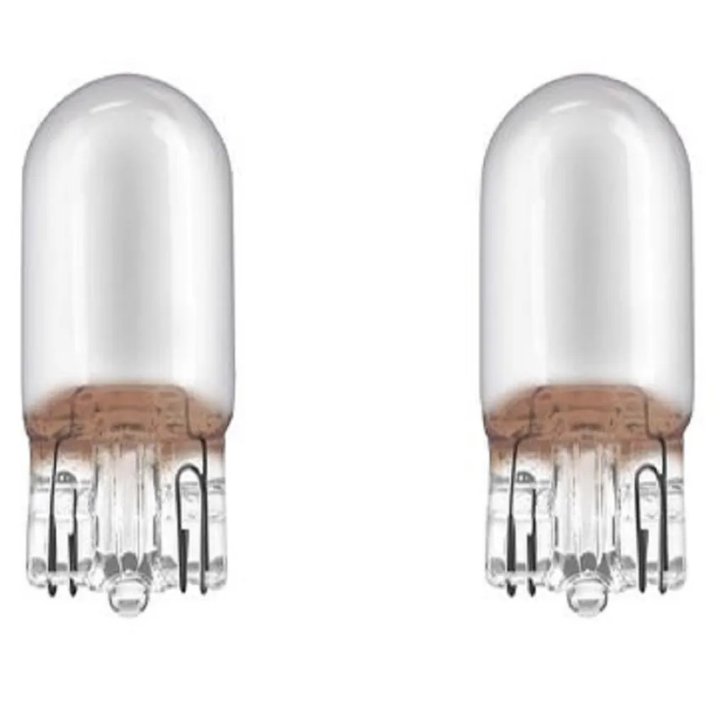 LAMPADINE DI POSIZIONE T10 W5W 12V PER AUTO LUCE CALDA ALOGENA NO CANBUS L-P131