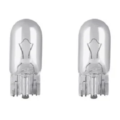 LAMPADINE DI POSIZIONE T10 W5W 12V AUTO 5W LUCE CALDA ALOGENA L-P129 NO CANBUS