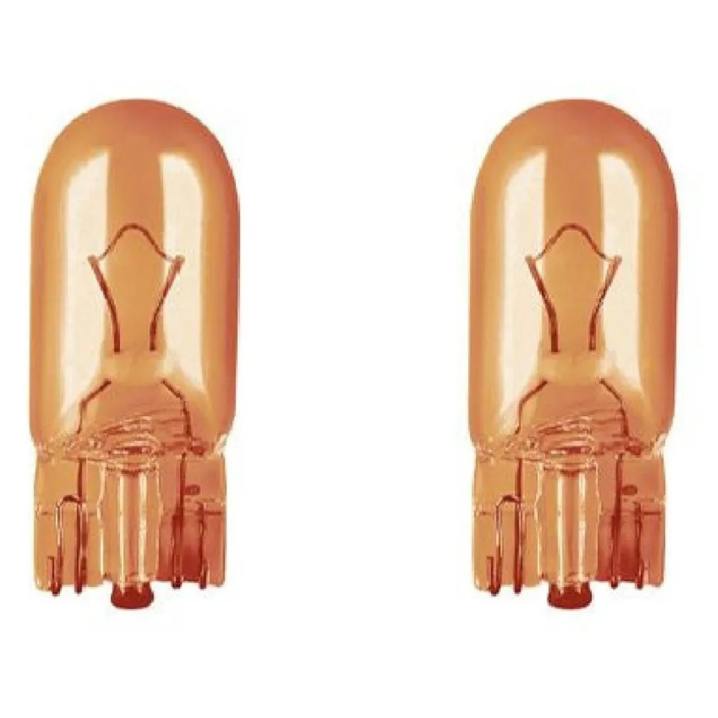 LAMPADINE DI POSIZIONE T10 W5W 12 V AUTO 5 W LUCE CALDA ALOGENA L-P130 NO CANBUS