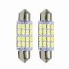 LAMPADINE DI POSIZIONE 12V 16LED 39MM LAMPADINE ULTRA LUMINOSE MAXTECH SV8.5-3528