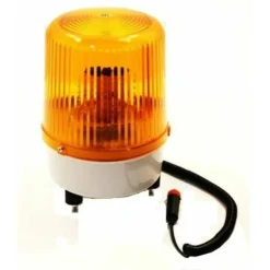 LAMPEGGIANTE A 72 LED SEGNALATORE EMERGENZA ARANCIONE AUTO 12V CANTIERE MACCHINE
