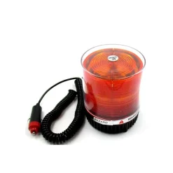 LAMPEGGIANTE EMERGENZA GIROFARO BASE MAGNETICA 12V LAMPADA AUTO HB-801F