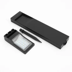 LAMPIONCINO PALETTO LED CON PANNELLO SOLARE PICCHETTO DA GIARDINO CCT IP65 200LM YH0802-3C